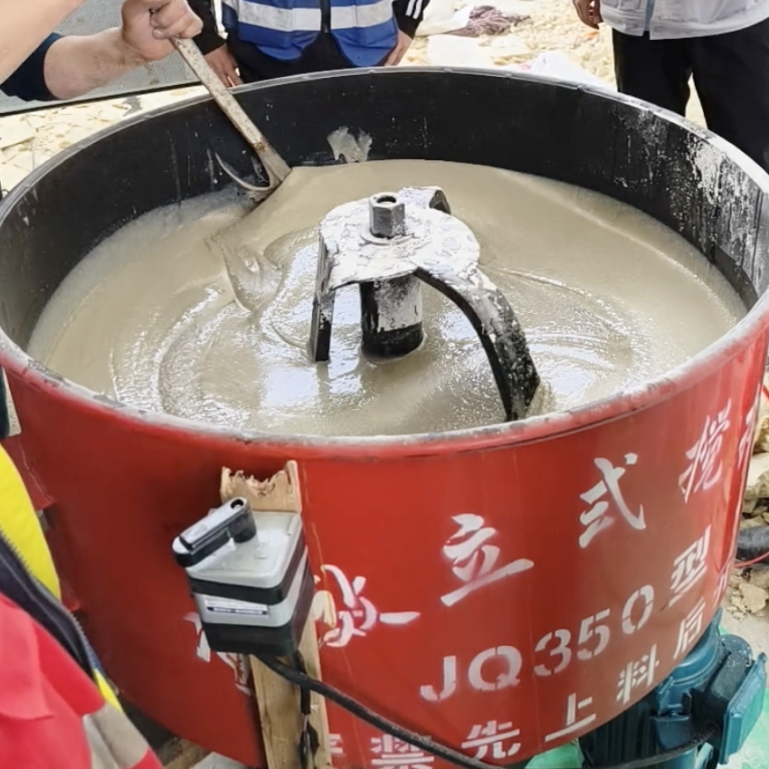 秦城汽轮机余热压缩机导热油设备底座耐高温环氧树脂灌浆料